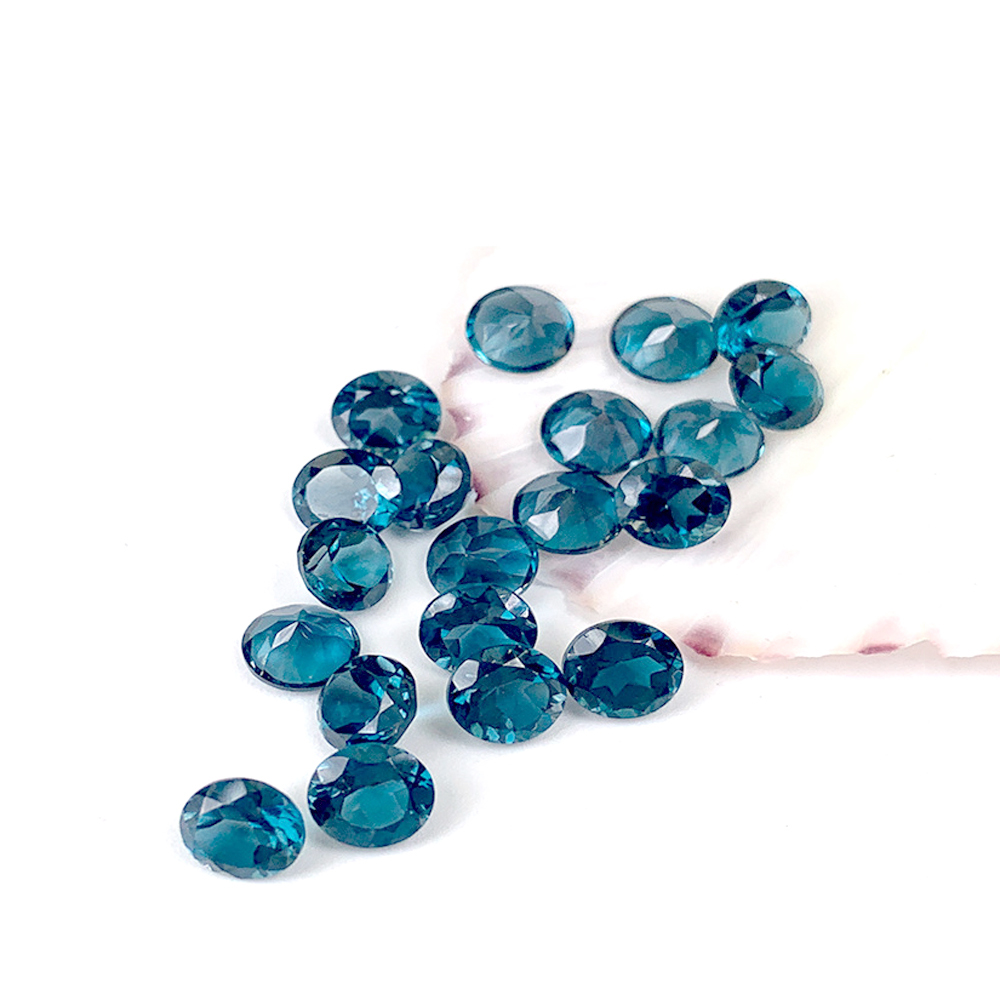 Jewelry Making London - Półszlachetny kamień naturalny Topaz London Blue