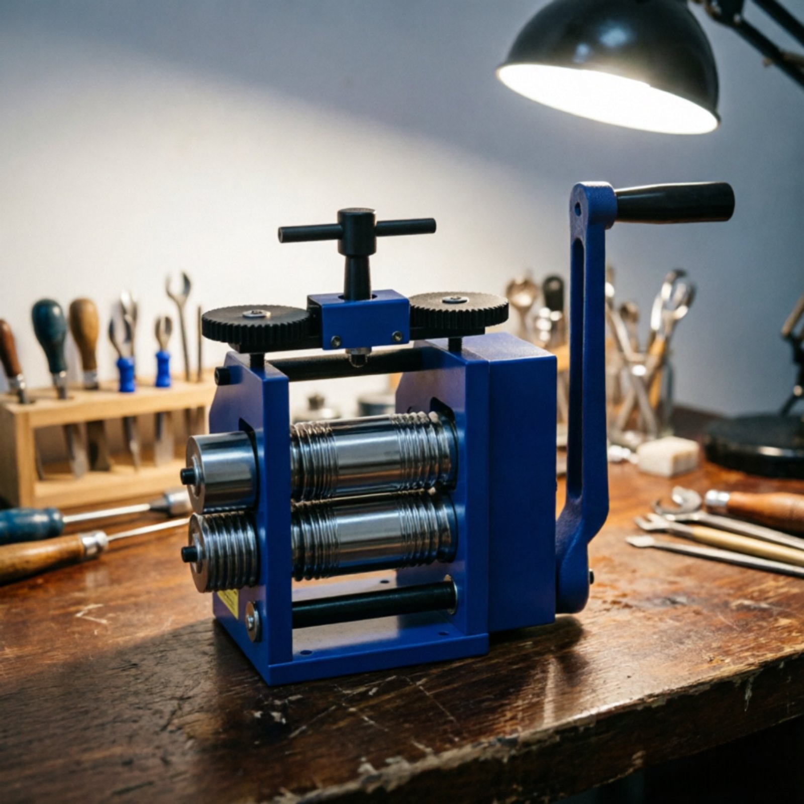 Jewelry Making Machines - Ręczna walcarka z konstrukcją oszczędzającą pracę,