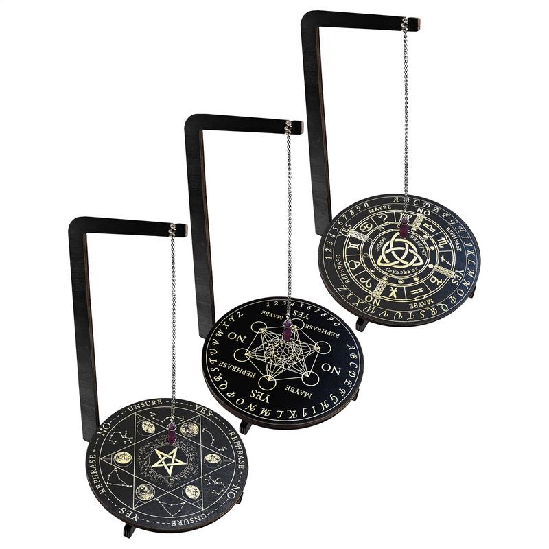 Jewelry Making Board - Drewniany stojak na wahadło Biżuteria Kryształowa