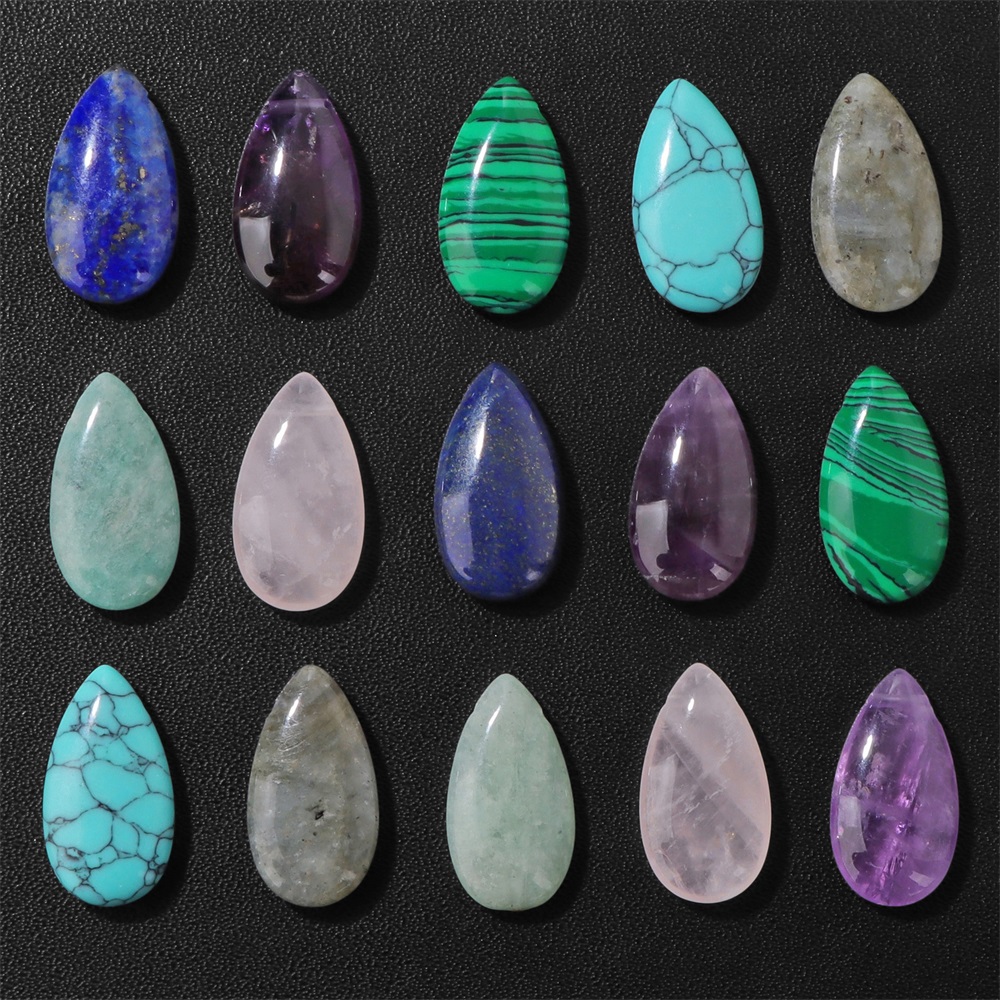 Jewelry Making Gemstones - 2 SZT. Naturalny Wisiorek z Kamienia