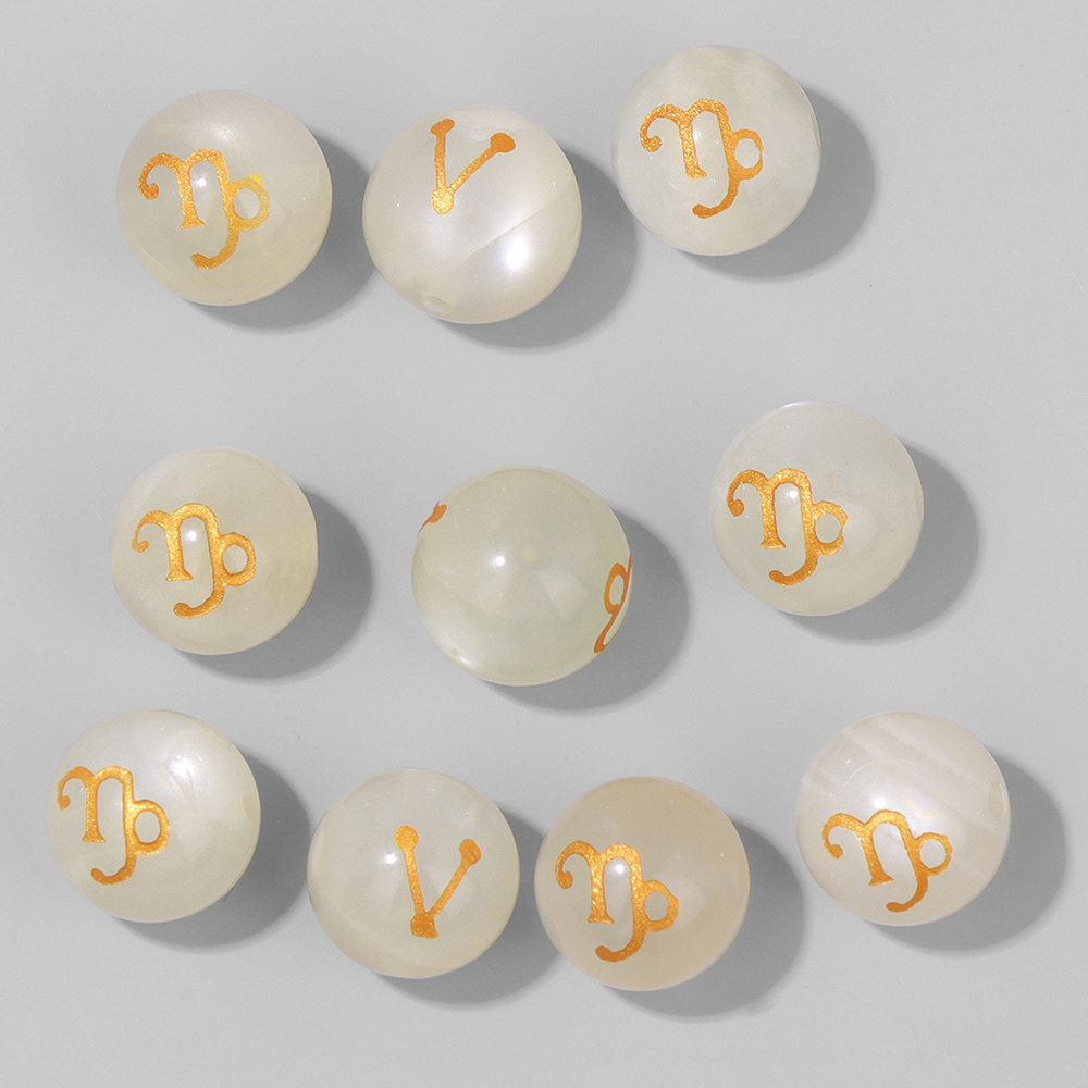 Jewelry Making Gemstones - Hurtownie 12 zodiaku Mooonstone Charms kamień