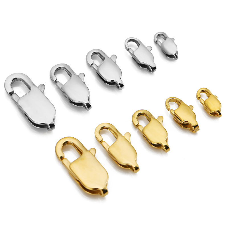 10 sztuk wysokiej jakości złot – Lobster Clasp Silver recenzja i cena