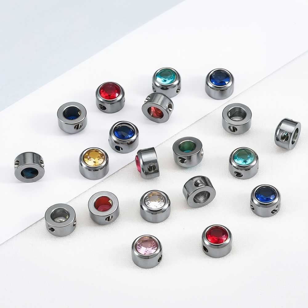 10 sztuk koralików dystansowyc – Jewelry Making Gemstones recenzja i cena