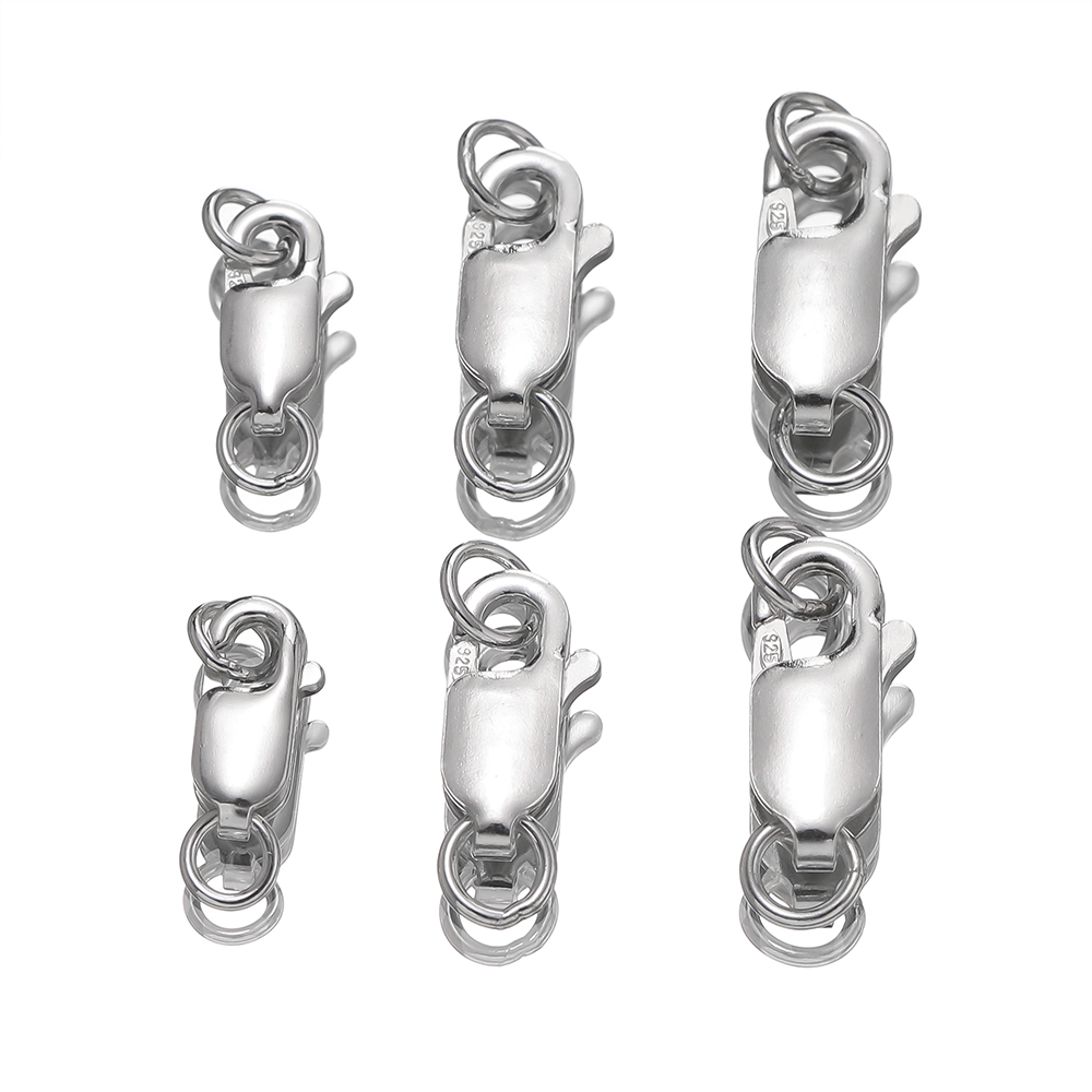 2 szt. Zapięcia typu karabińcz – Lobster Clasp Silver recenzja i cena
