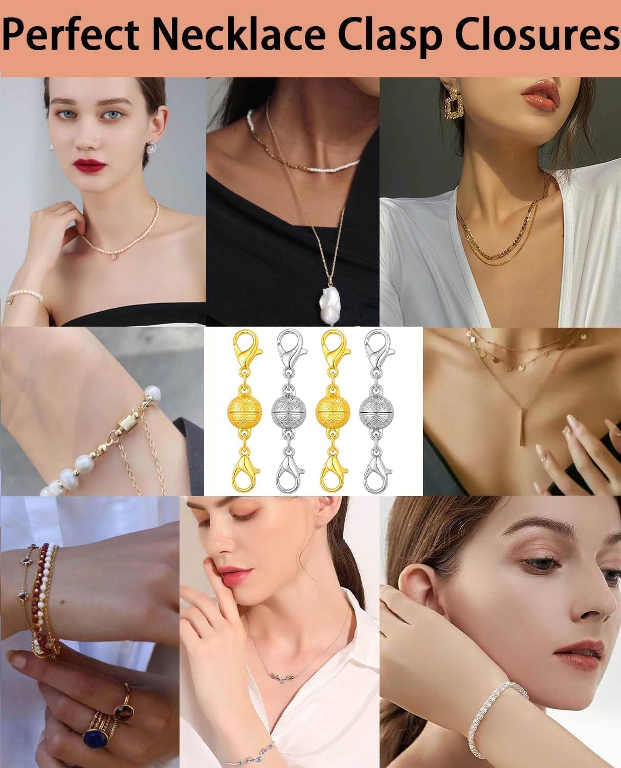 Magnetyczne zapięcie do naszyj – Lobster Clasp Silver recenzja i cena