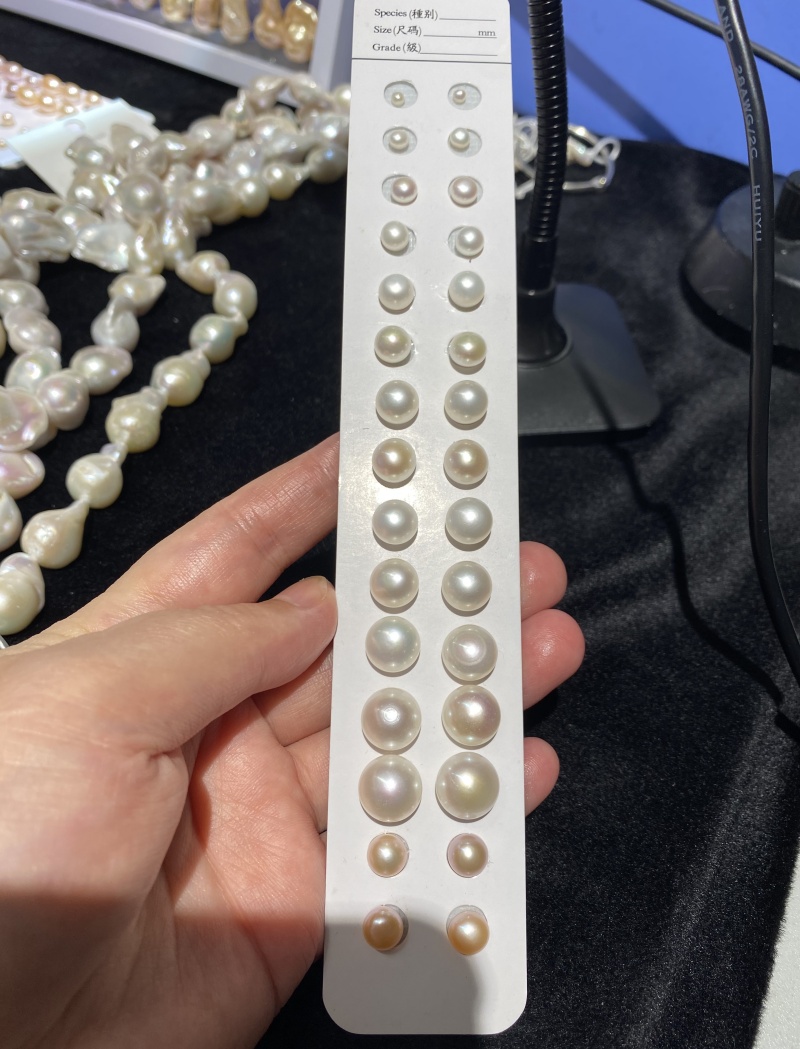 Perły naturalne białe, luźne,  – Jewelry Making Drill recenzja i cena