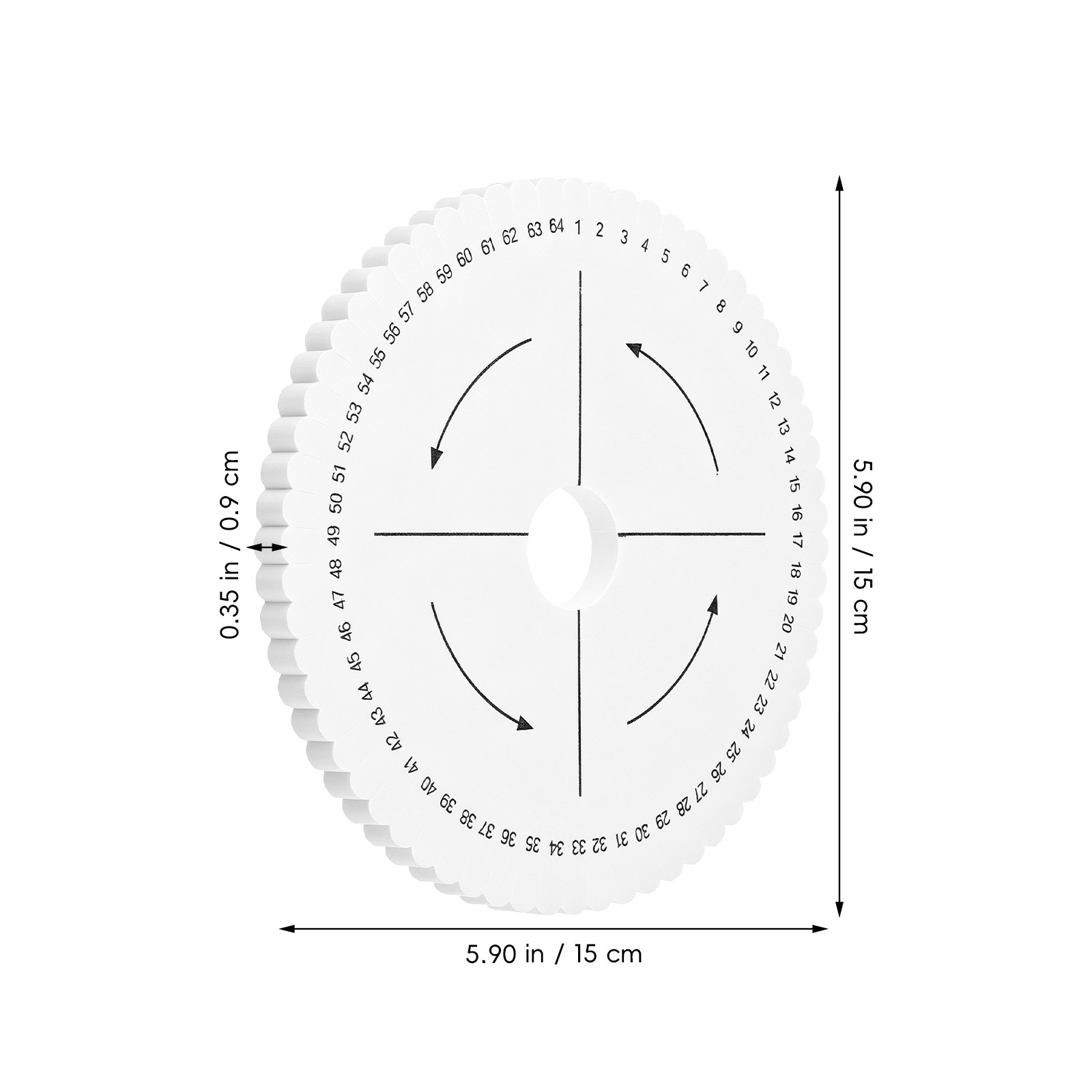 Okrągłe płytki do plecenia kum – Jewelry Making Board recenzja i cena